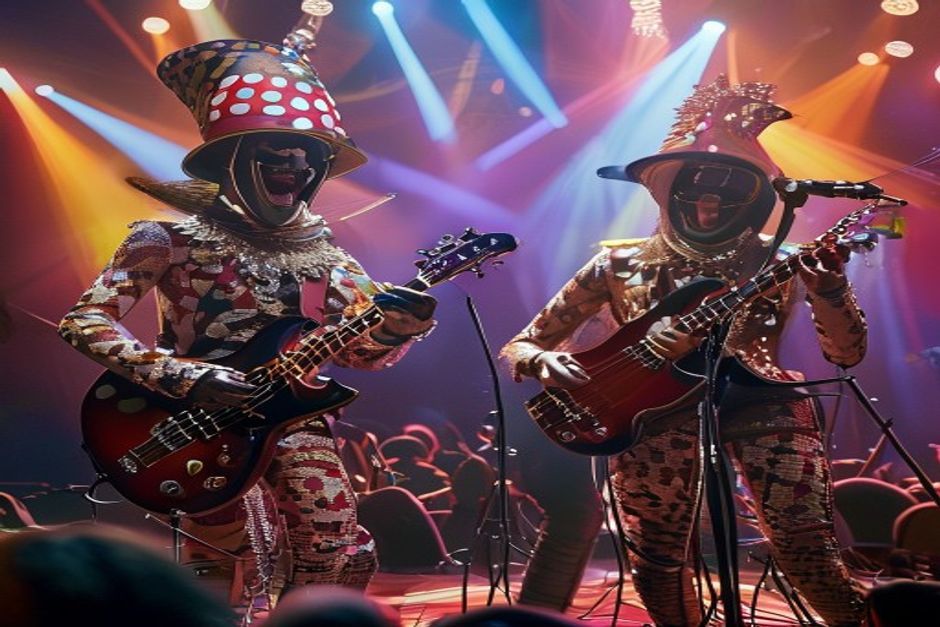 Polka-Dotted Duo Angine de Poitrine Takes UK by Storm