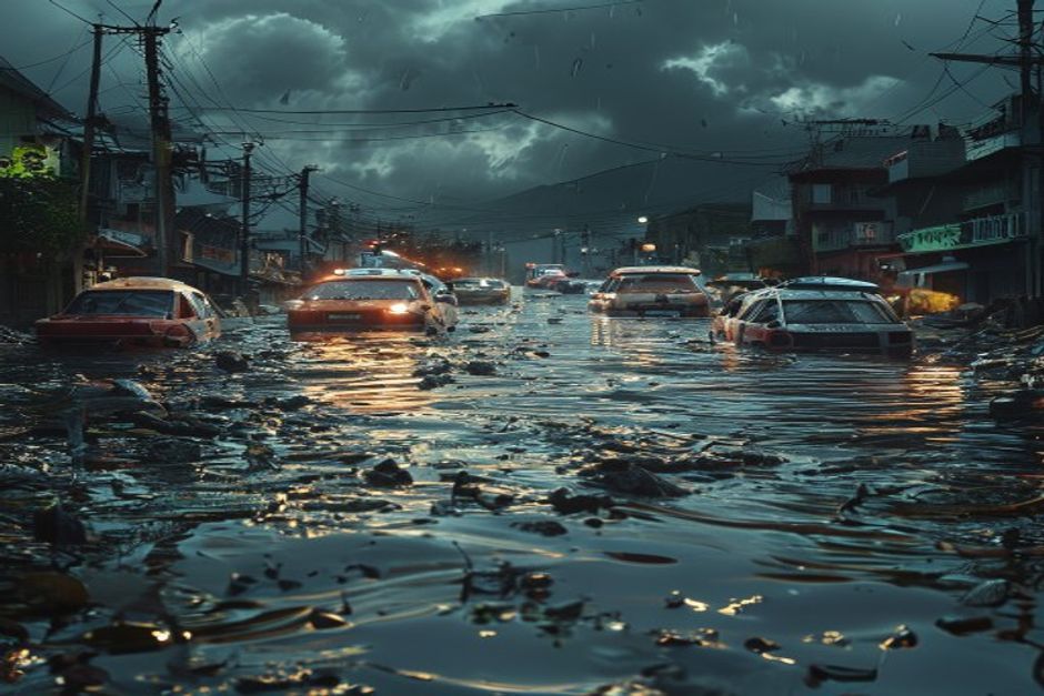Region Braces for Super Typhoon Amidst Severe Flooding