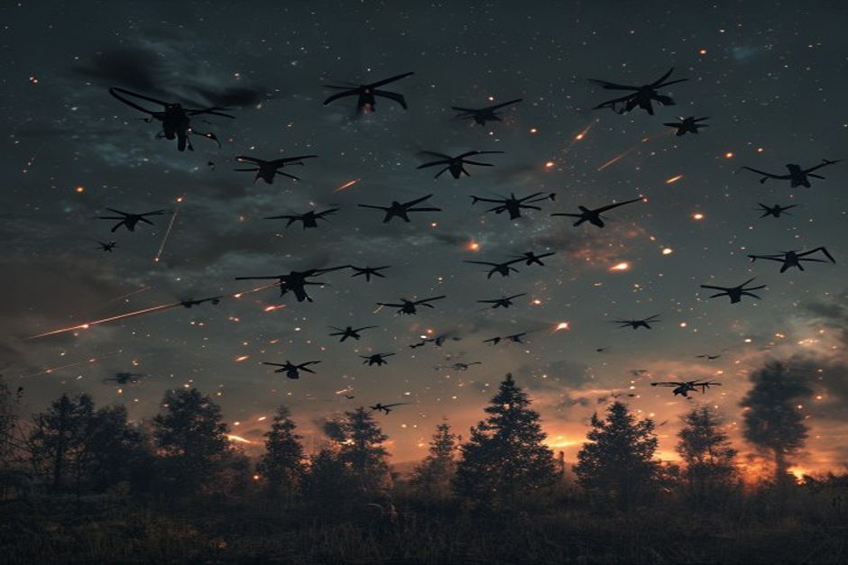 Massive Drone and Missile Barrage on Ukraine