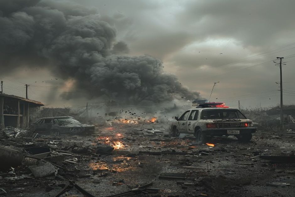 Pakistan Car Bomb Kills 21 Police Officers