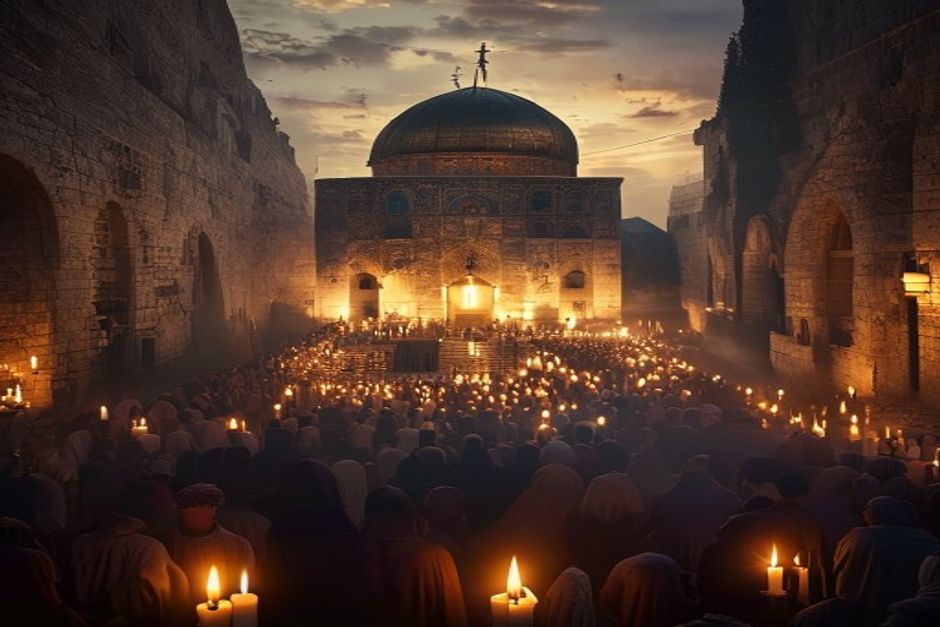 Holy Fire Ceremony Shines Amid Eased Jerusalem Restrictions