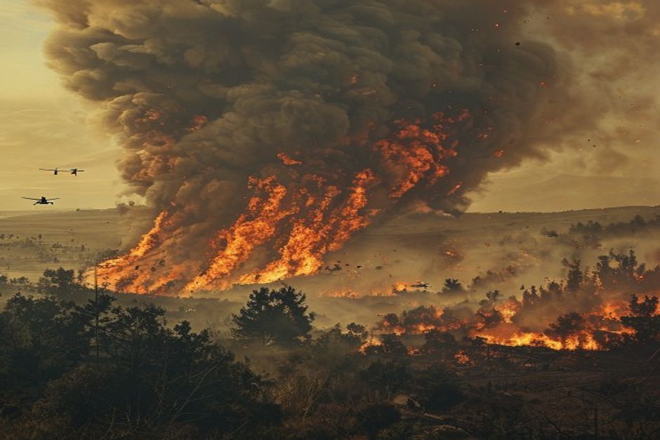 California Wildfire Forces Evacuations