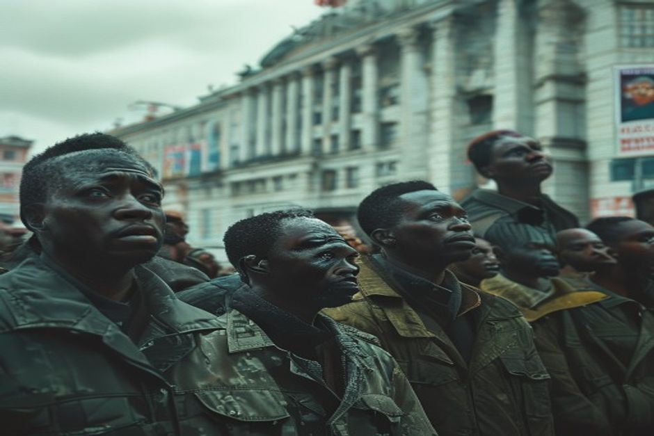Men Tricked into Russia's War Machine
