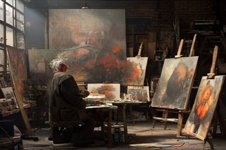 Art Icon Georg Baselitz Dies, A Witness to History