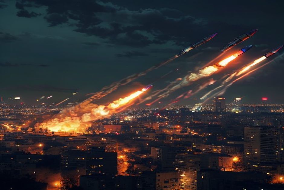 Lebanese Rockets Strike Israel