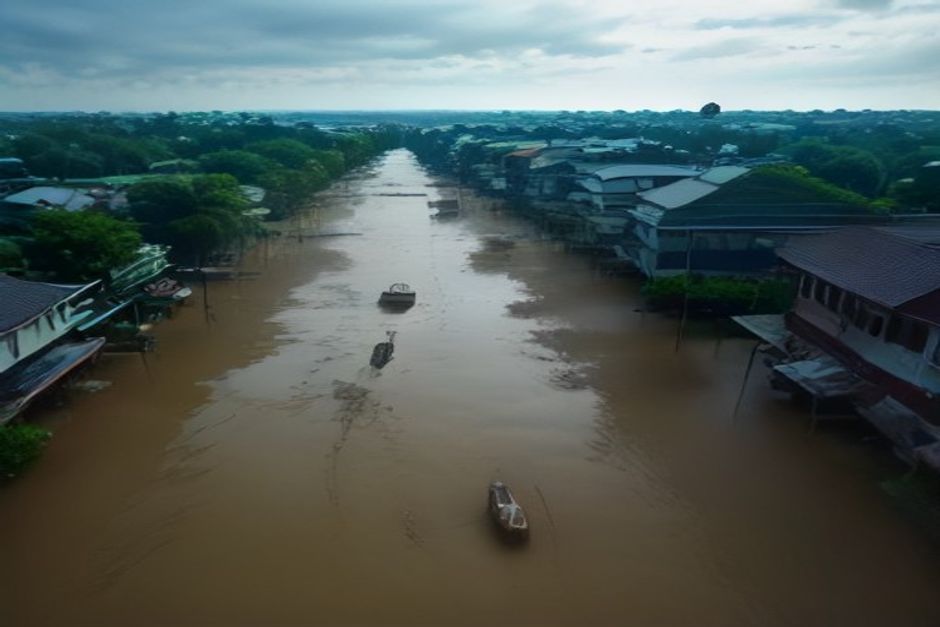 Ranni Submerged: Floodwaters Cut Off Town