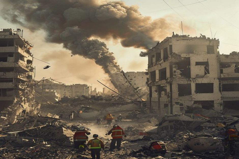 Beirut Devastated by Israeli Strikes Post-Ceasefire