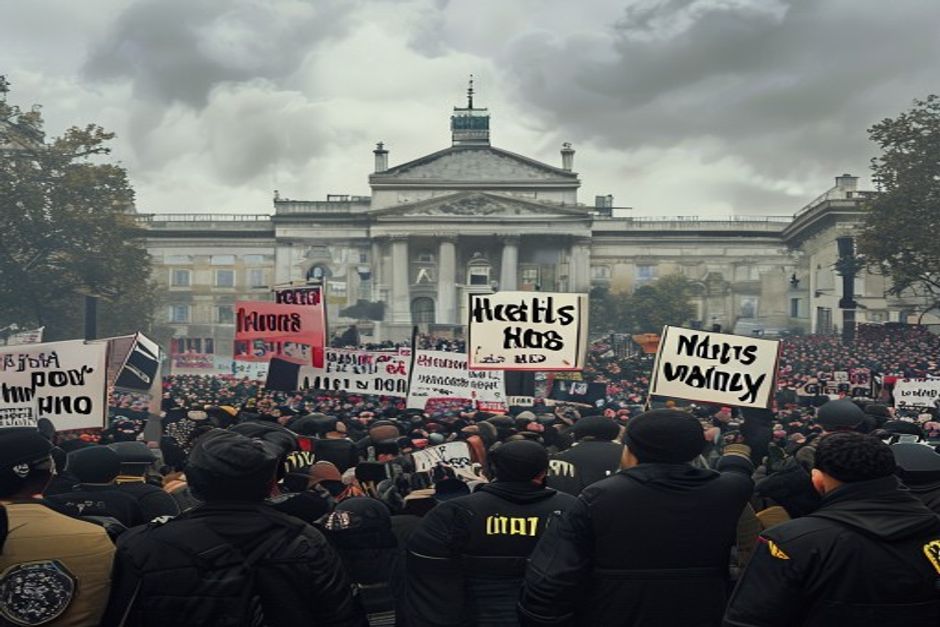 Royalty Out! Protesters Demand End to Monarchy