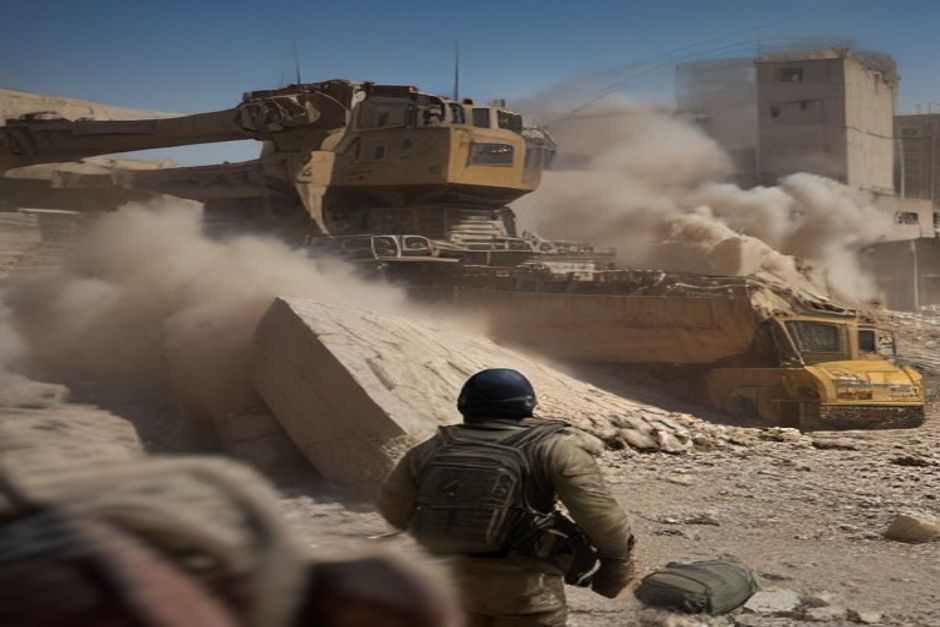 Palestinians Defy Bulldozers in West Bank Land Dispute
