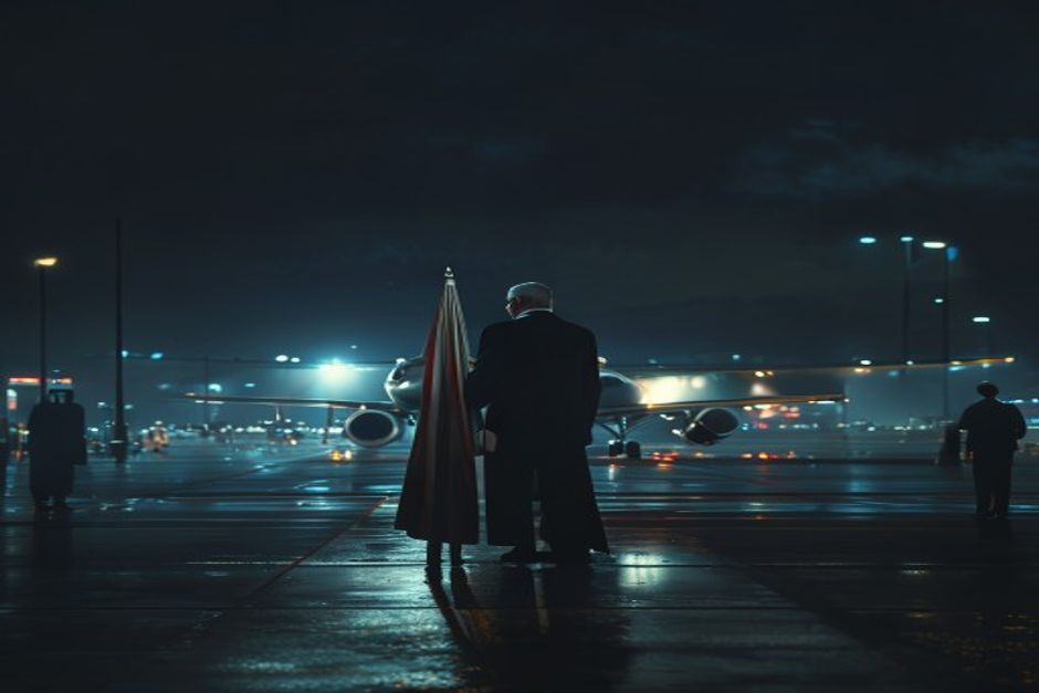 Minister's Vigil for Fallen Soldiers at Airport