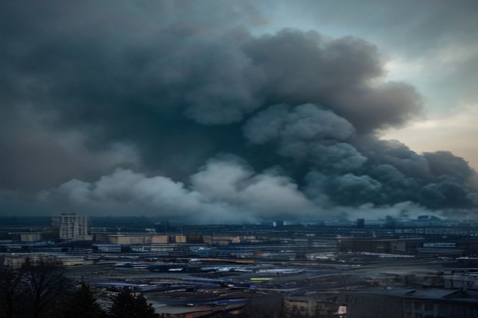 Kyiv Region Damaged in Russian Attack