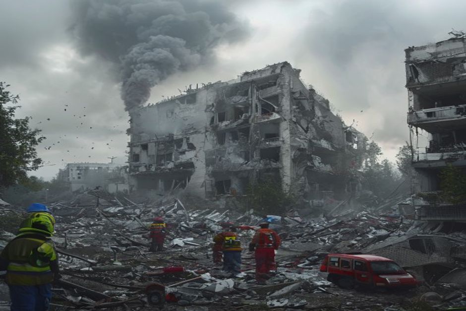 Ukraine Cities Hit by Deadly Missile Barrage