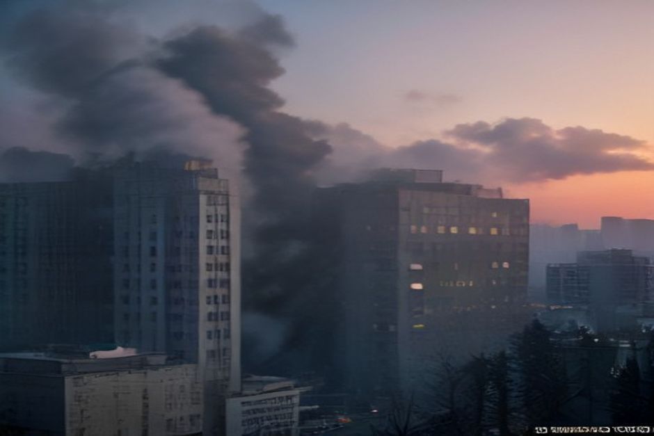 Kyiv Hit: Russian Drone Strikes Spy HQ, 5 Injured