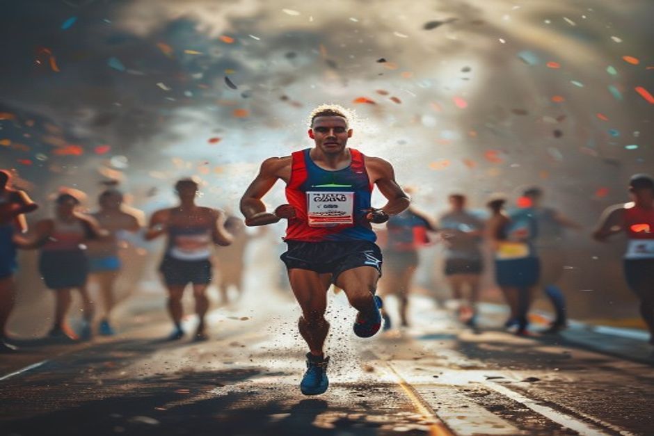 Marathon Record Breaker Returns Home a Hero
