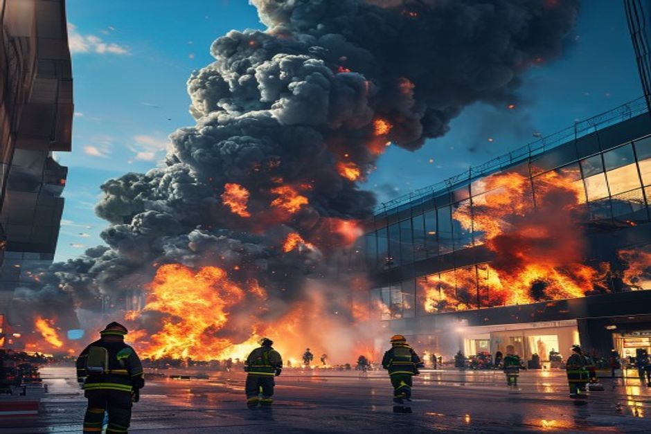 Iran Shopping Center Fire Kills Eight