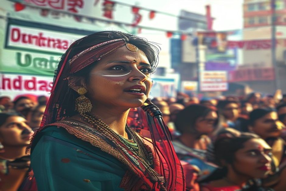 Candidate Pledges Drug-Free Youth, Women's Welfare