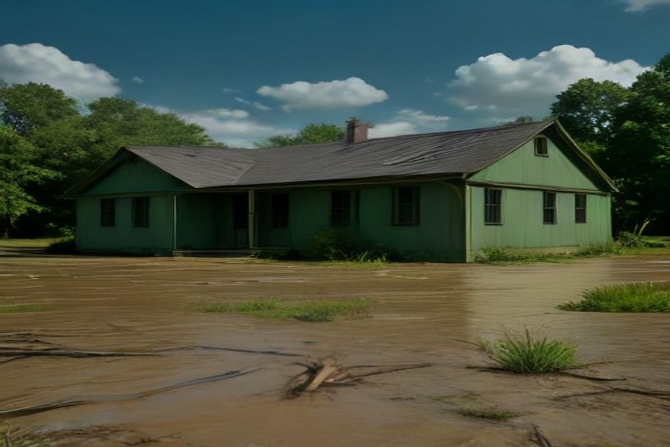 Green House Becomes Symbol of Hope After Flood
