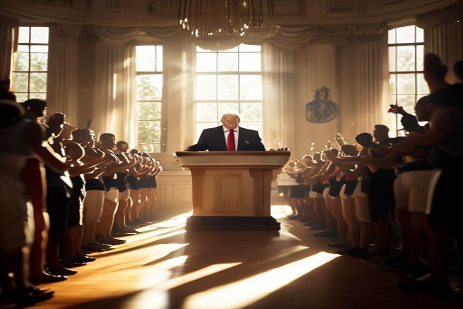 Trump Shifts Focus from Iran to College Athletes