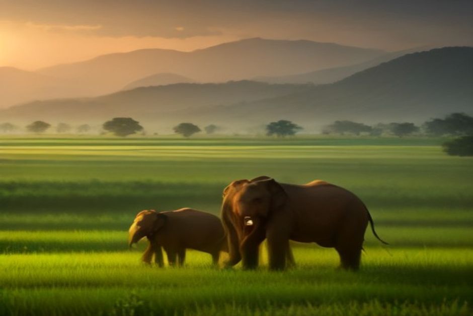 Elephants Deployed to Protect Crops and Lives