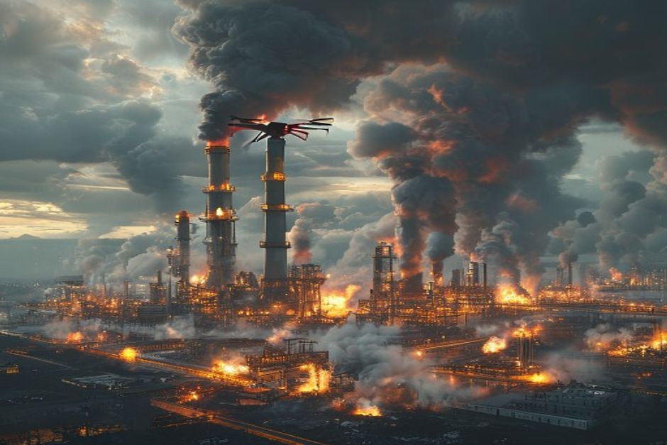 Ukraine Strikes Russian Oil Refinery