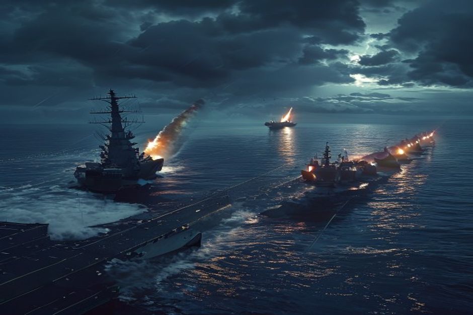 US Strikes Iran Coastal Defenses