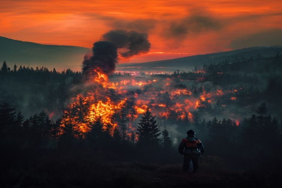 Greece Wildfires Claim Firefighter Amid Europe's Blaze Crisis